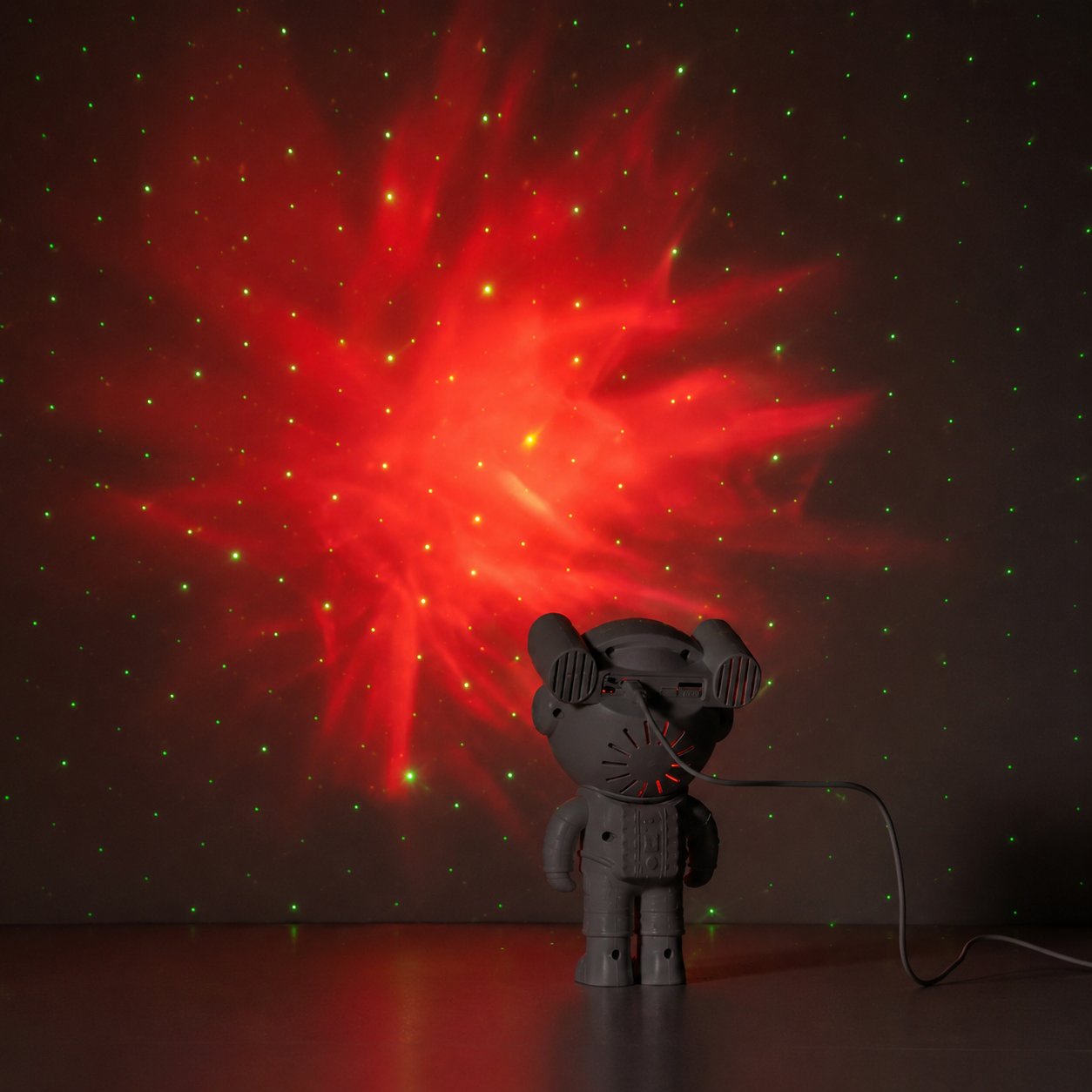 Astronauta proyector estrellas galaxia y parlante bluetooth