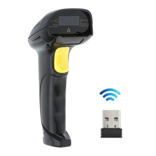 Pistola Lector de Barras Códigos Inalámbrico USB 2.4 GHz