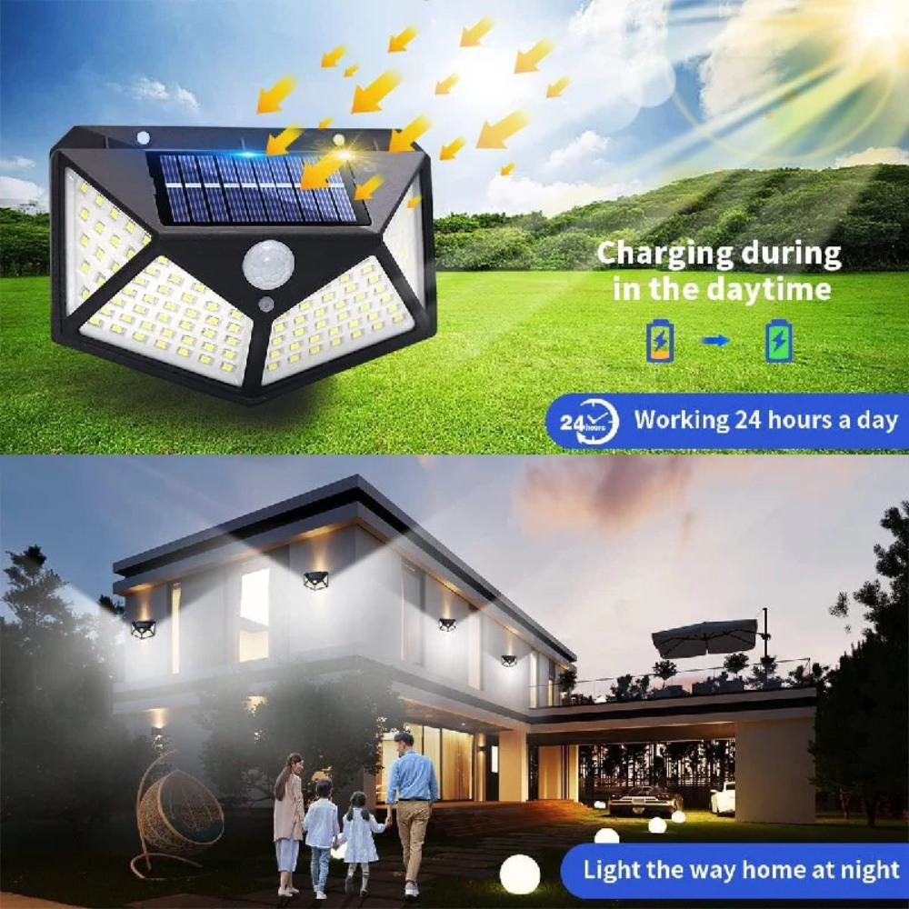Lámpara LED solar para exteriores HY-Z08