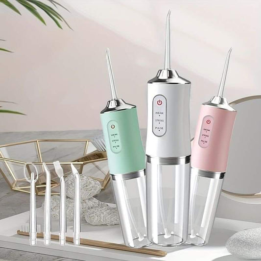 Irrigador oral recargable