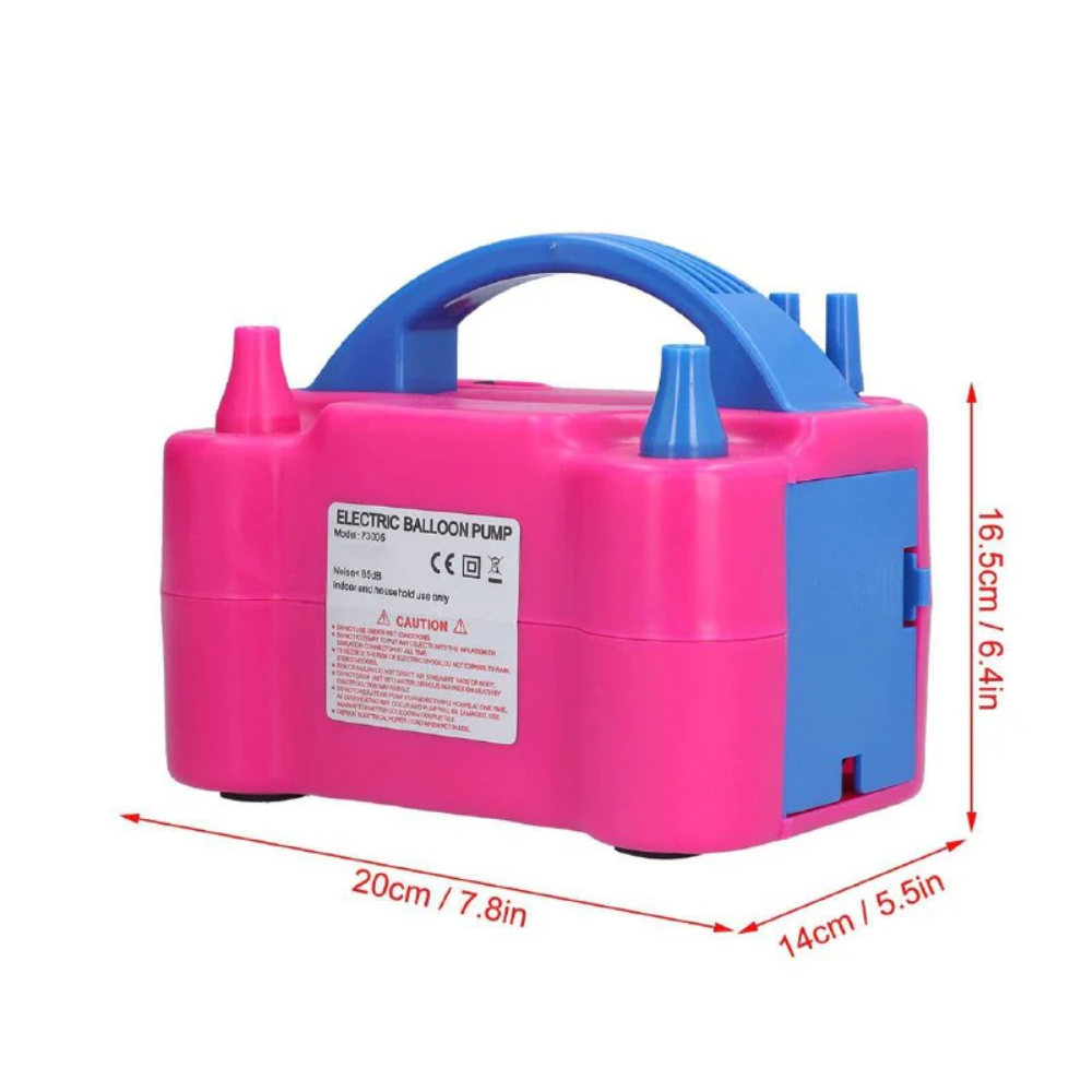 Bomba eléctrica para inflar globos