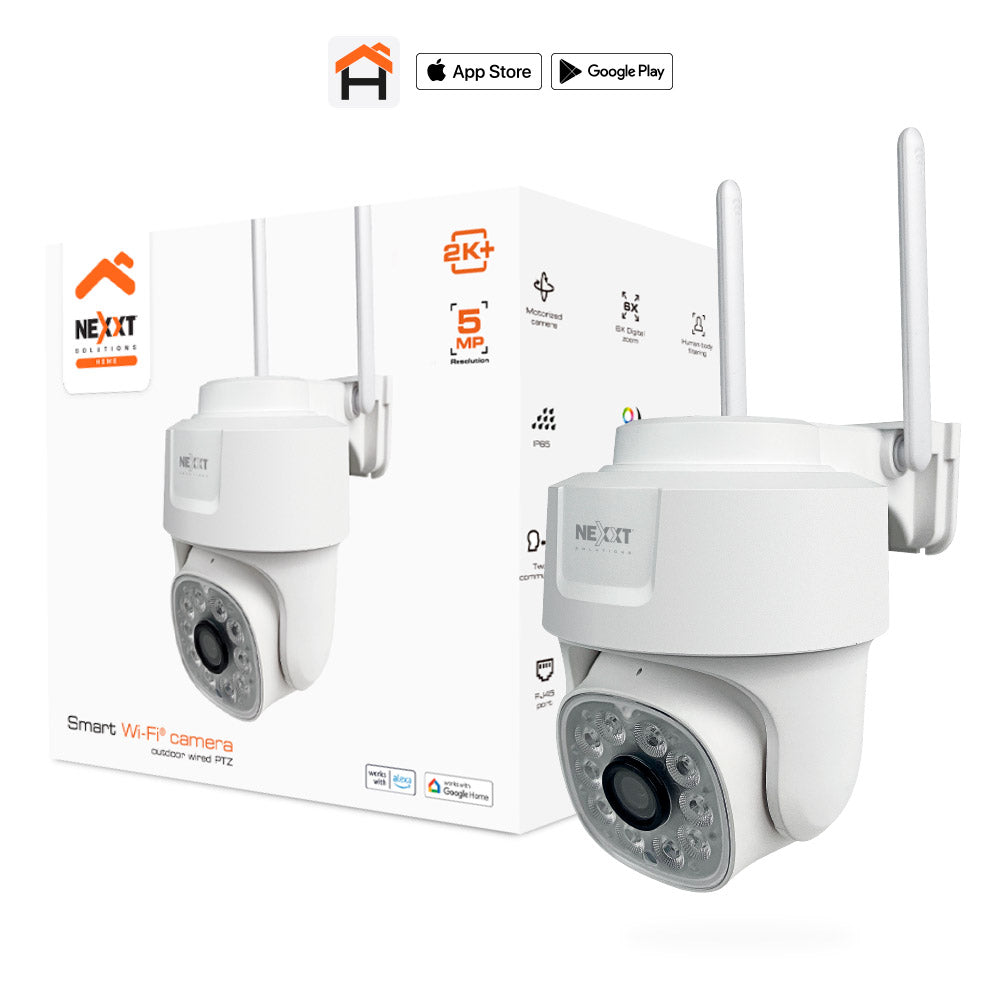 Cámara de seguridad Wi-Fi para Exterior Nexxt NHC-OP10 360°
