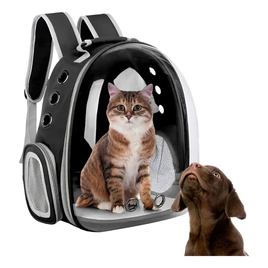 Transportador de mascotas tipo mochila