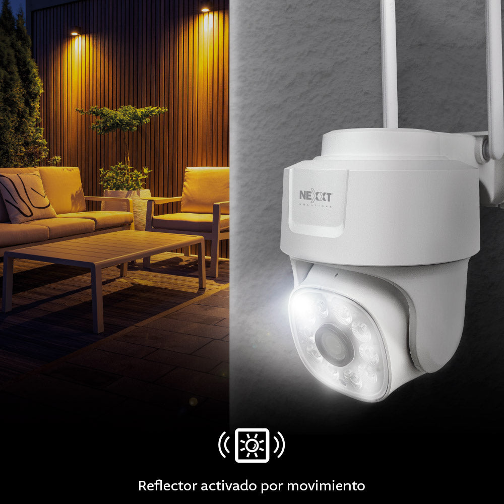 Cámara de seguridad Wi-Fi para Exterior Nexxt NHC-OP10 360°