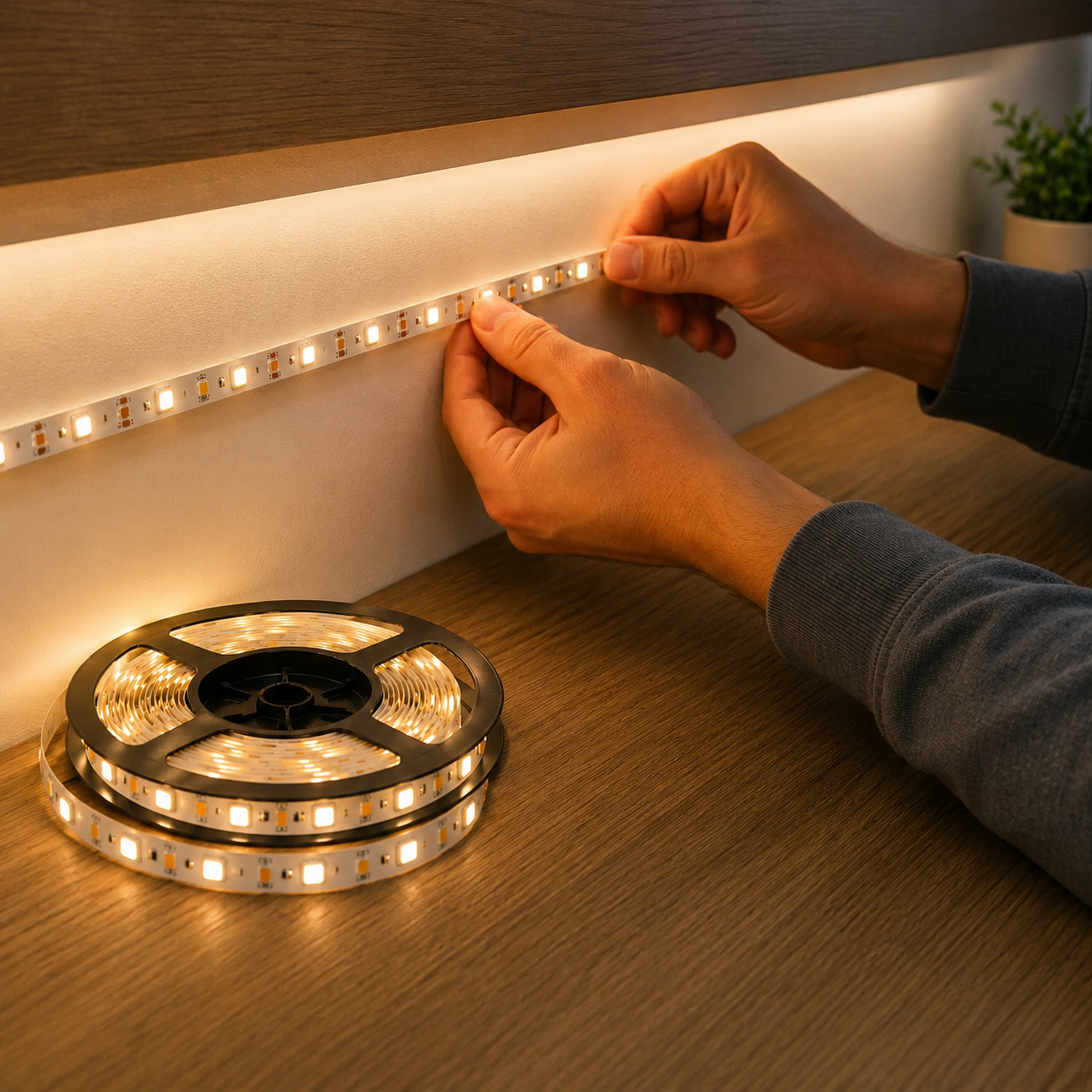 Luces LED RGB 5050 con control remoto